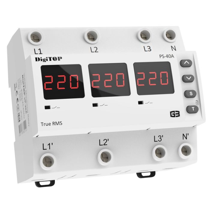 Перемикач фаз PS-40A M6R DigiTOP