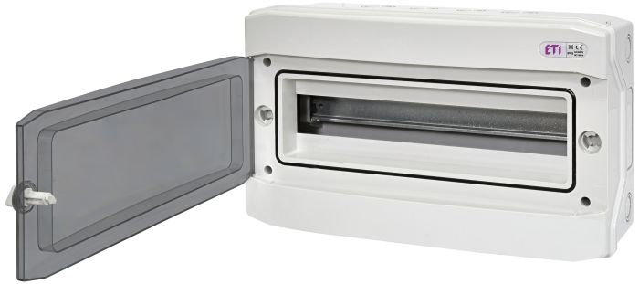 Щит пластиковий на 18 автоматів для зовнішнього монтажу ECH 18PT, IP65, ETI [001100350]