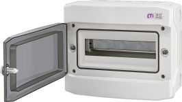 Щит пластиковий на 12 автоматів для зовнішнього монтажу ECH 12PT, IP65, ETI [001101062]