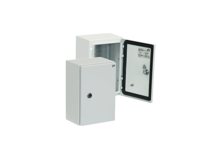 Металевий щит GT 30-30-15, 300x300x150 мм, IP66, ETI [001102102]