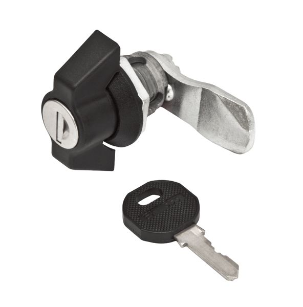 Замок з універсальним ключем LK-B1333-M22 (ручка пластик), ETI [001102172]