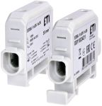 Ввідна силова клема EDBJ-1x35-1x35, 125A, 1000V AC/1500V, DC, ETI [001102431]