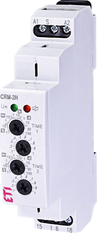 Імпульсне реле CRM-2H UNI 12-240V AC/DC, ETI [002470003]