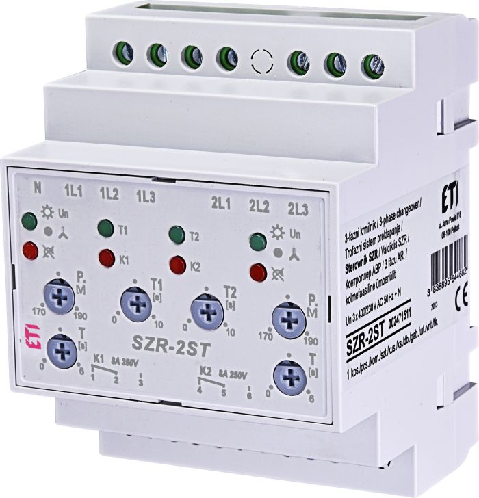 Реле автоматичного включення резерву SZR-2ST, ETI [002471511]