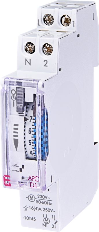 Електромеханічне реле часу APC-D1 (добове), ETI [002472001]
