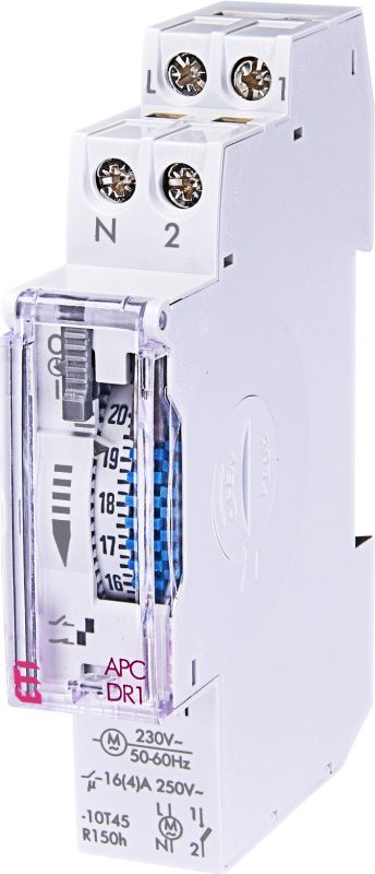 Електромеханічне реле часу APC-DR1 (добове з резервом роботи), ETI [002472002]