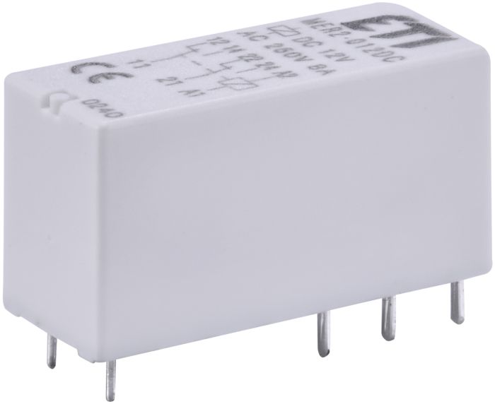 Реле електромеханічне мініатюрне MER2-012 DC 2p, ETI [002473031]