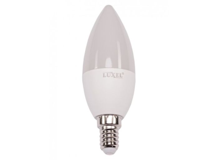 Лампа LED C37, 5 Вт, E14, 4000К, Luxel [044-N]