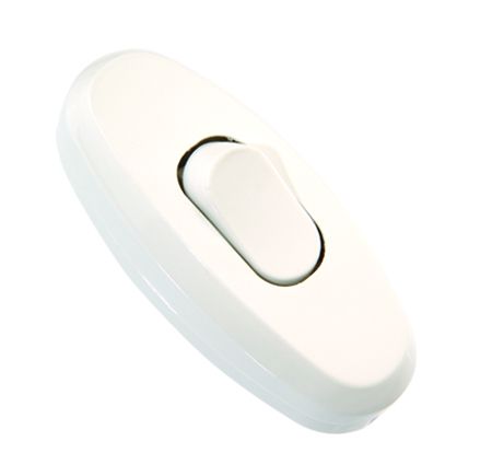 Вимикач для бра 6А 250В IP44, білий, Makel [10014]