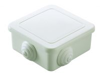 Коробка розподільча з кришкою, ABS-пластик, Makel [10028]