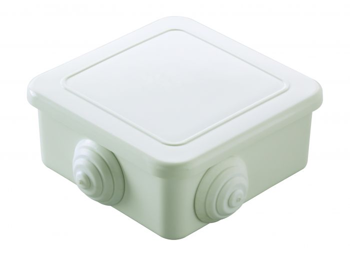 Коробка розподільча з кришкою, ABS-пластик, Makel [10028]