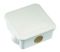 Коробка розподільча з кришкою, ABS-пластик, Makel [10028]