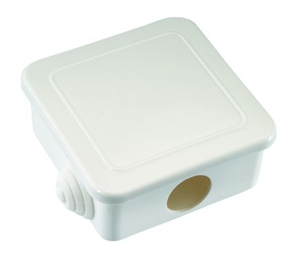 Коробка розподільча з кришкою, ABS-пластик, Makel [10028]