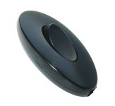 Вимикач для бра 6А 250В IP44, чорний, Makel [10064]