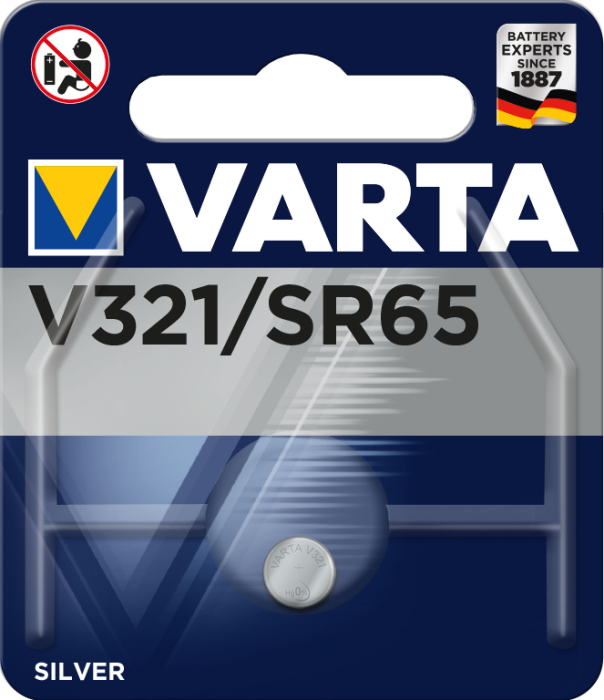 Батарейка V 321 1 шт, Varta [321101111]