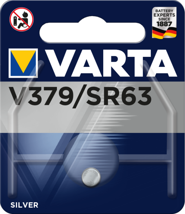 Батарейка V 379 1 шт, Varta [379101111]