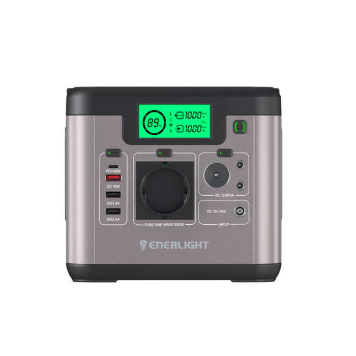 Портативна зарядна станція PowerGo 500, Enerlight