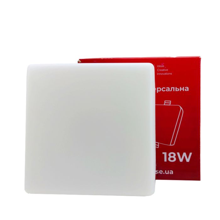 LED панель квадратна 18 Вт, 4000К, Electro House [EH-PU-18S]