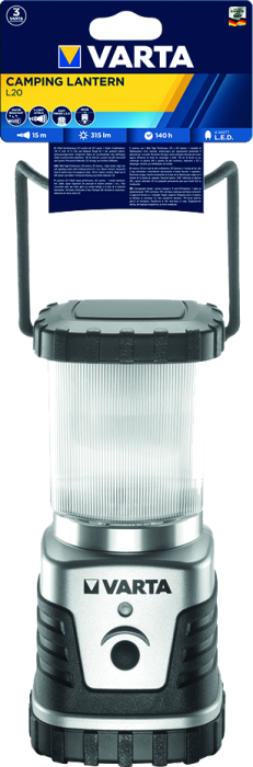 Ліхтар LED 3D Camping Lantern, Varta [18663101111]