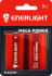 Батарейка Mega Power D, BLI 2 шт, Enerlight [90200102]