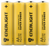 Батарейка Super Power AA, FOL 4 шт, Enerlight [80060204]