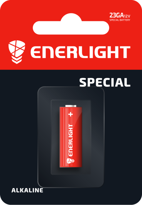 Батарейка Special Alkaline 23 GA, BLI 1 шт, Enerlight [50230101]
