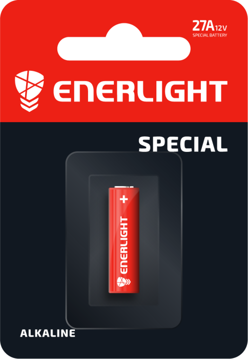Батарейка Special Alkaline 27 A, BLI 1 шт, Enerlight [50270101]