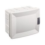 Щит на 6 автоматів для прихованого монтажу, з білими дверцятами, Makel [28001220]