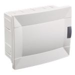 Щит на 8 автоматів для прихованого монтажу, з білими дверцятами, Makel [28001221]