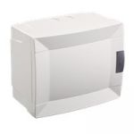 Щит на 6 автоматів для відкритого монтажу, з білими дверцятами, Makel [28001228]