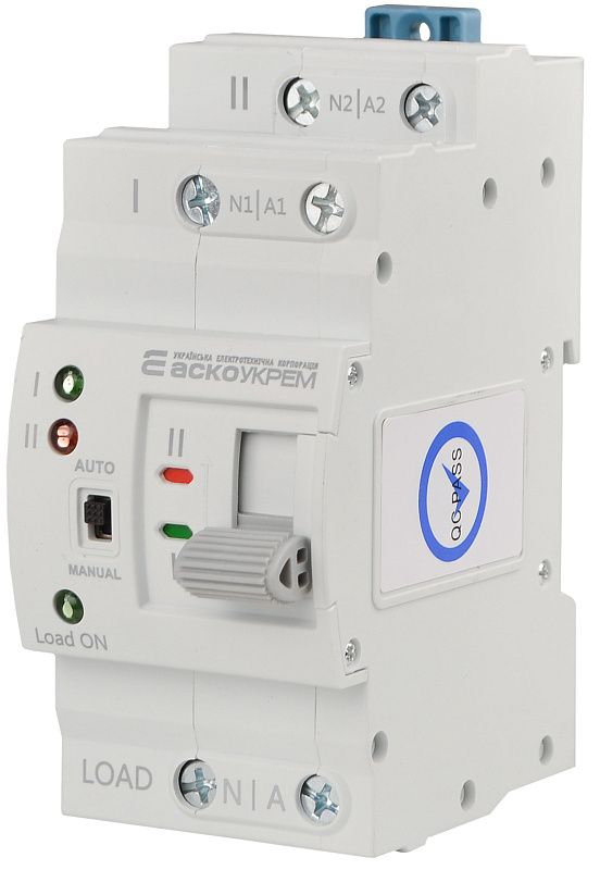 Автоматичний перемикач вводу (I-II) APRV 2P 63A, ACKO [A0010230006]