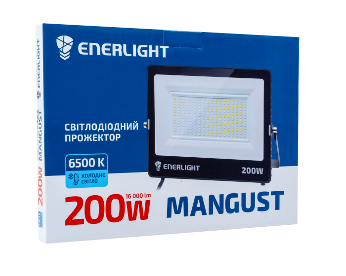 Прожектор Mangust 200Вт 6500K, Enerlight [MANGUST200SMD80С]