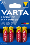 Батарейка Longlife Max Power AA, BLI 4 шт, Varta [4706101404]