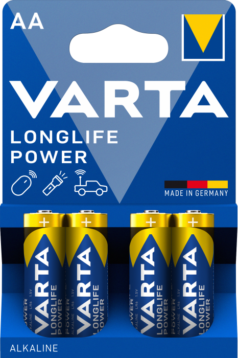 Батарейка Longlife Power AA, BLI 4 шт, Varta [4906121414]