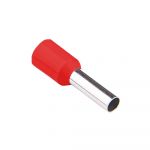 Наконечник втулковий з ізоляцією HB 1/8, червоний (100шт), TAKEL [500666к]