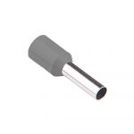 Наконечник втулковий з ізоляцією HB 4/9, сірий (100шт), TAKEL [500678сер]