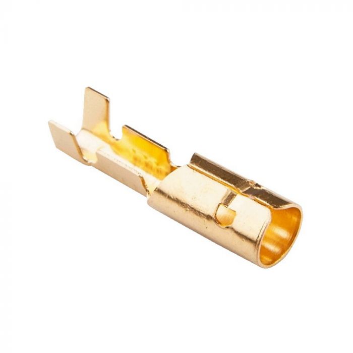 Конектор круглий без ізоляції "мама" DJ221 3.5A (0.5-0.8) (100шт), TAKEL [500816]