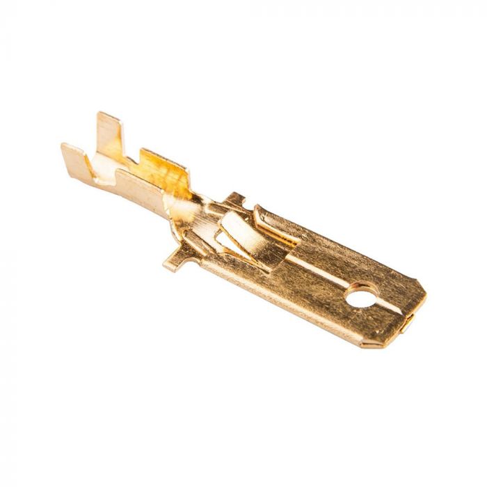 Конектор плоский без ізоляції "папа" DJ611 6.3B (1-1.5/6.3-0.5) (100шт), TAKEL [500827]