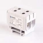 Клема силова ввідна подвійна UTB 6-50, сірий, TAKEL [501164]