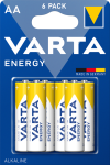 Батарейка Energy AA, BLI 6 шт, Varta [4106229416]