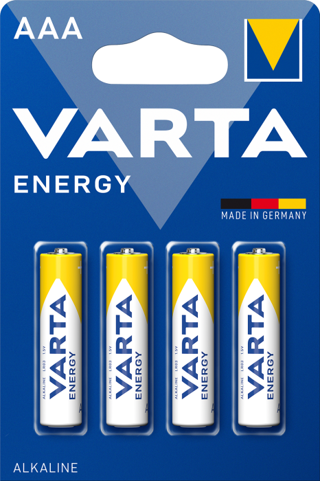 Батарейка Energy AAA, BLI 4 шт, Varta [4103229414]