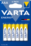 Батарейка Energy AAA, BLI 6 шт, Varta [4103229416]