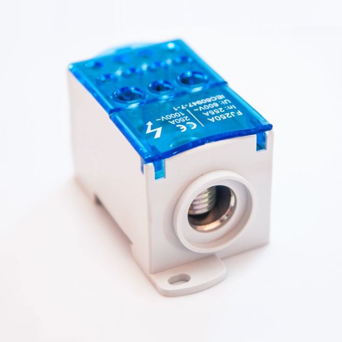 Блок розподільчий на DIN-рейку 250А, TAKEL [502633]