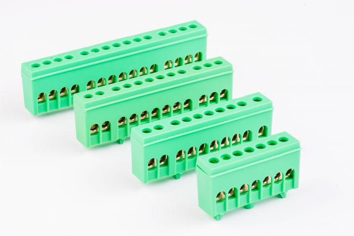 Шина нульова на Din-рейку в корп 7 отв, TAKEL [502785з]