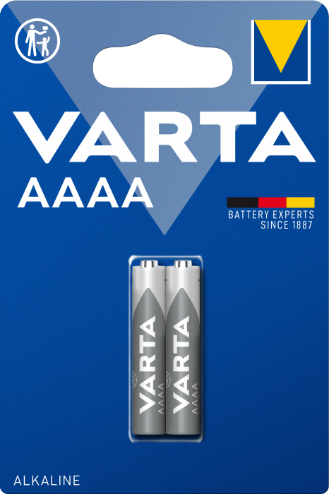 Батарейка AAAA, BLI 2 шт, Varta [4061101402]