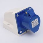 Розетка стаціонарна зовнішня 113 16А 220В 2Р+Е IP44, TAKEL [503201]