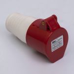 Розетка переносна 214 16А 380В 3Р+Е IP44, TAKEL [503208]