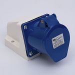 Розетка стаціонарна зовнішня 123 32А 220В 2Р+Е IP44, TAKEL [503219]