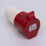 Розетка переносна 224 32А 380В 3Р+Е IP44, TAKEL [503226]