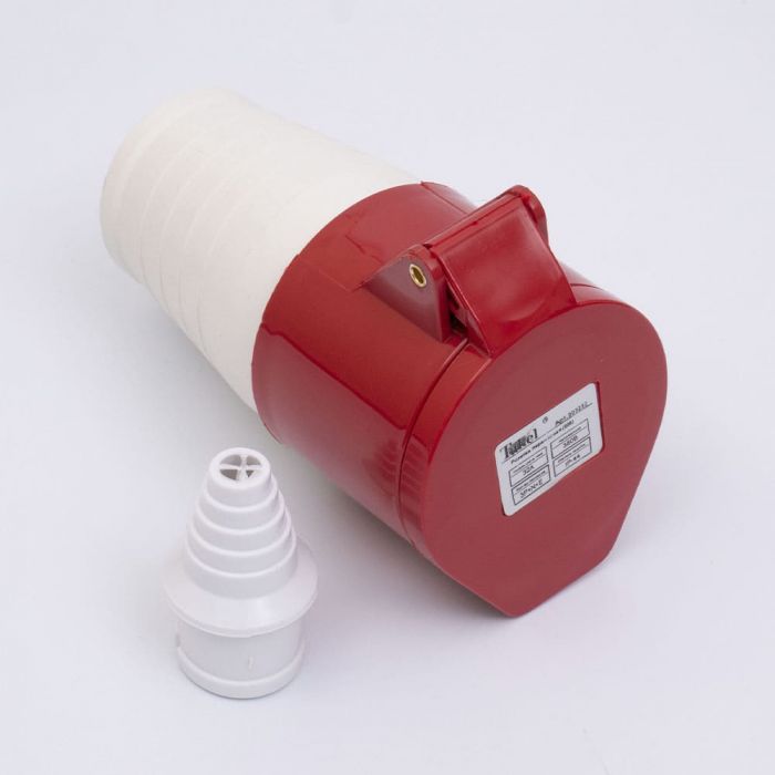 Розетка переносна 225 32А 380В 3Р+N+Е IP44, TAKEL [503232]